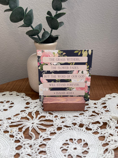 Firm Foundation Scripture Cards