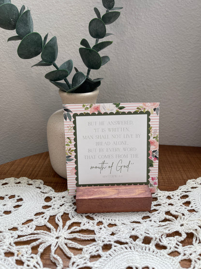 Firm Foundation Scripture Cards