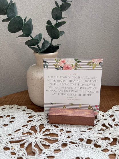 Firm Foundation Scripture Cards