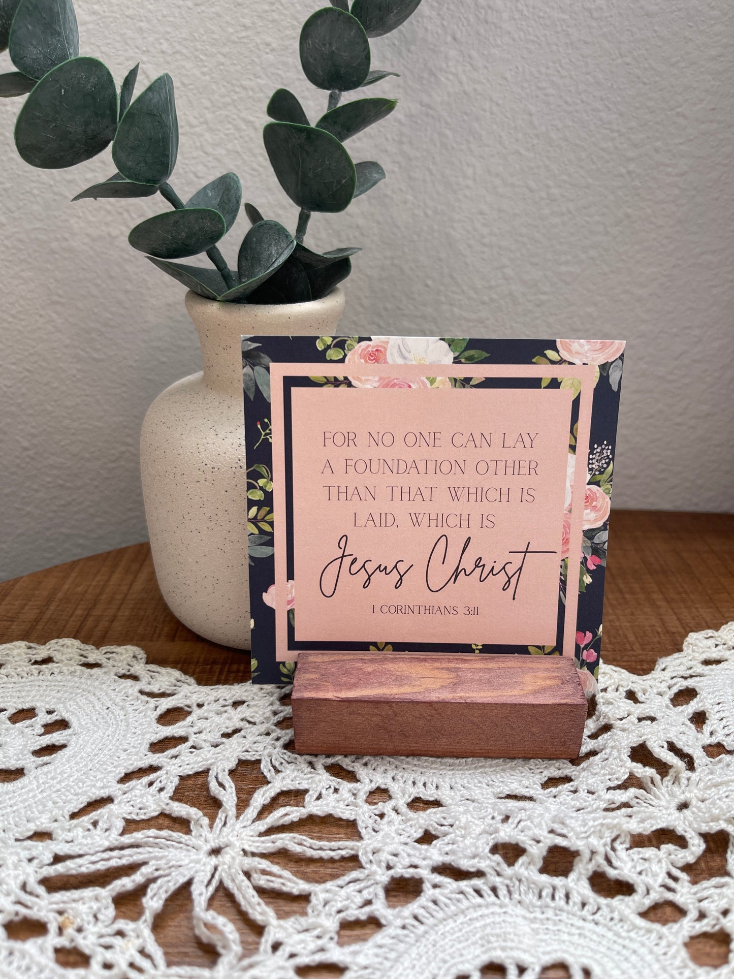 Firm Foundation Scripture Cards