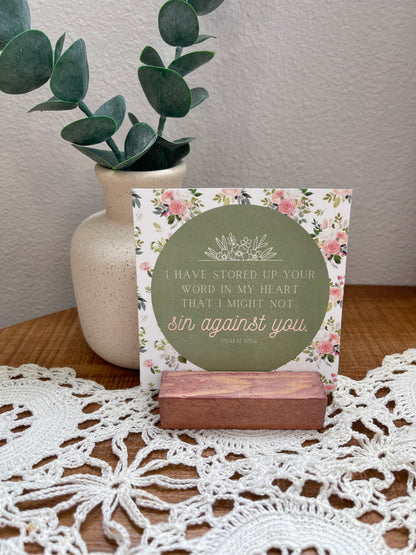 Firm Foundation Scripture Cards