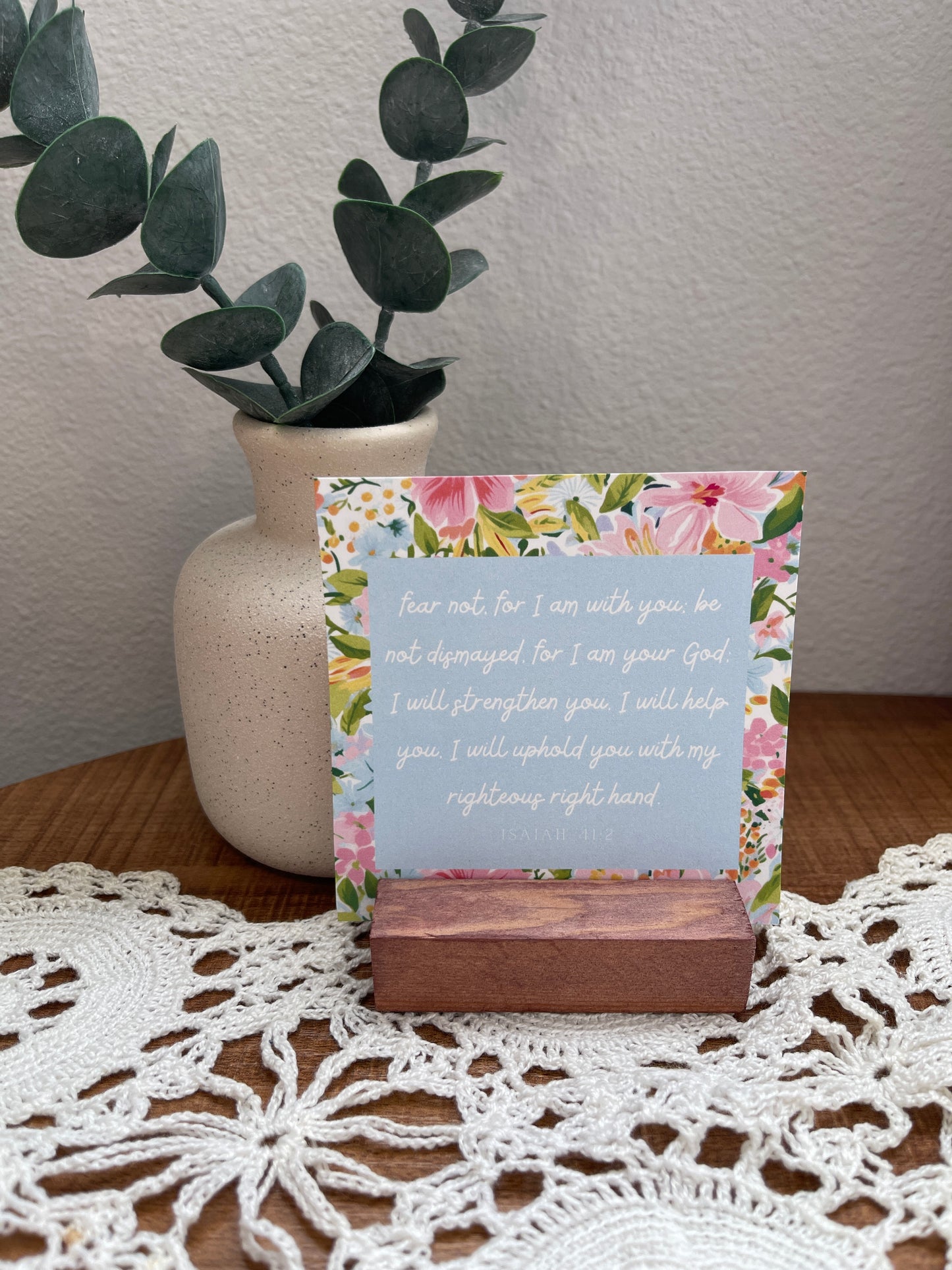 Eyes on You Lord Floral Scripture Cards