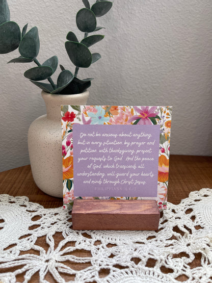 Eyes on You Lord Floral Scripture Cards