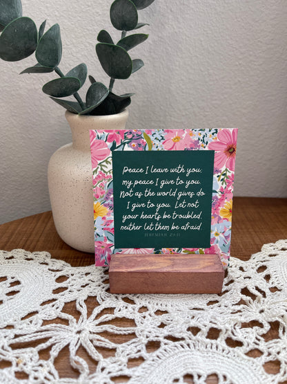 Eyes on You Lord Floral Scripture Cards