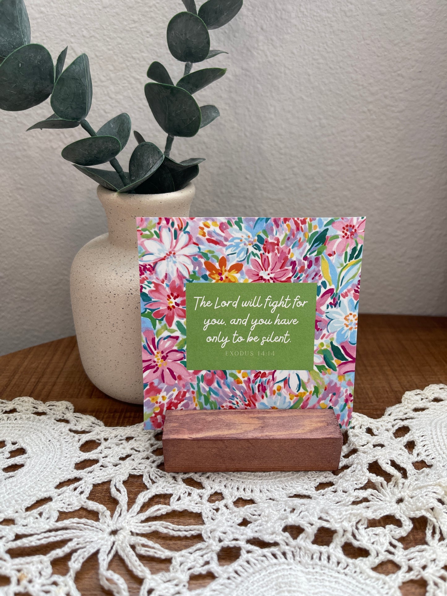 Eyes on You Lord Floral Scripture Cards