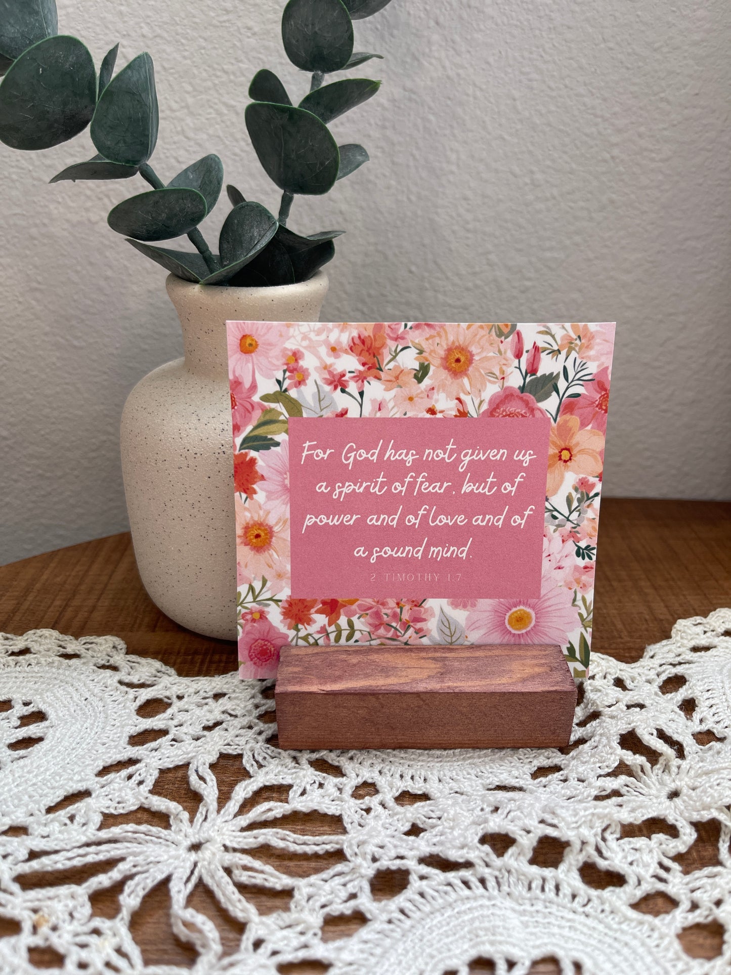 Eyes on You Lord Floral Scripture Cards