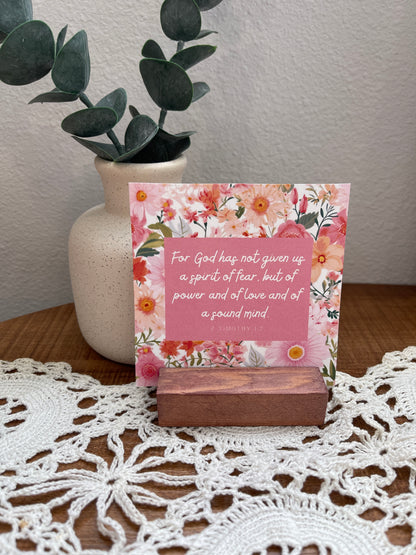 Eyes on You Lord Floral Scripture Cards