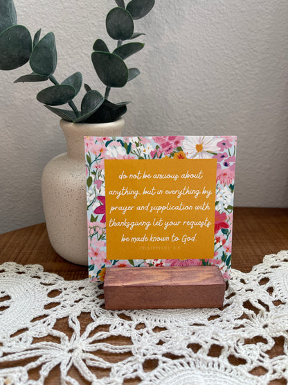 Eyes on You Lord Floral Scripture Cards
