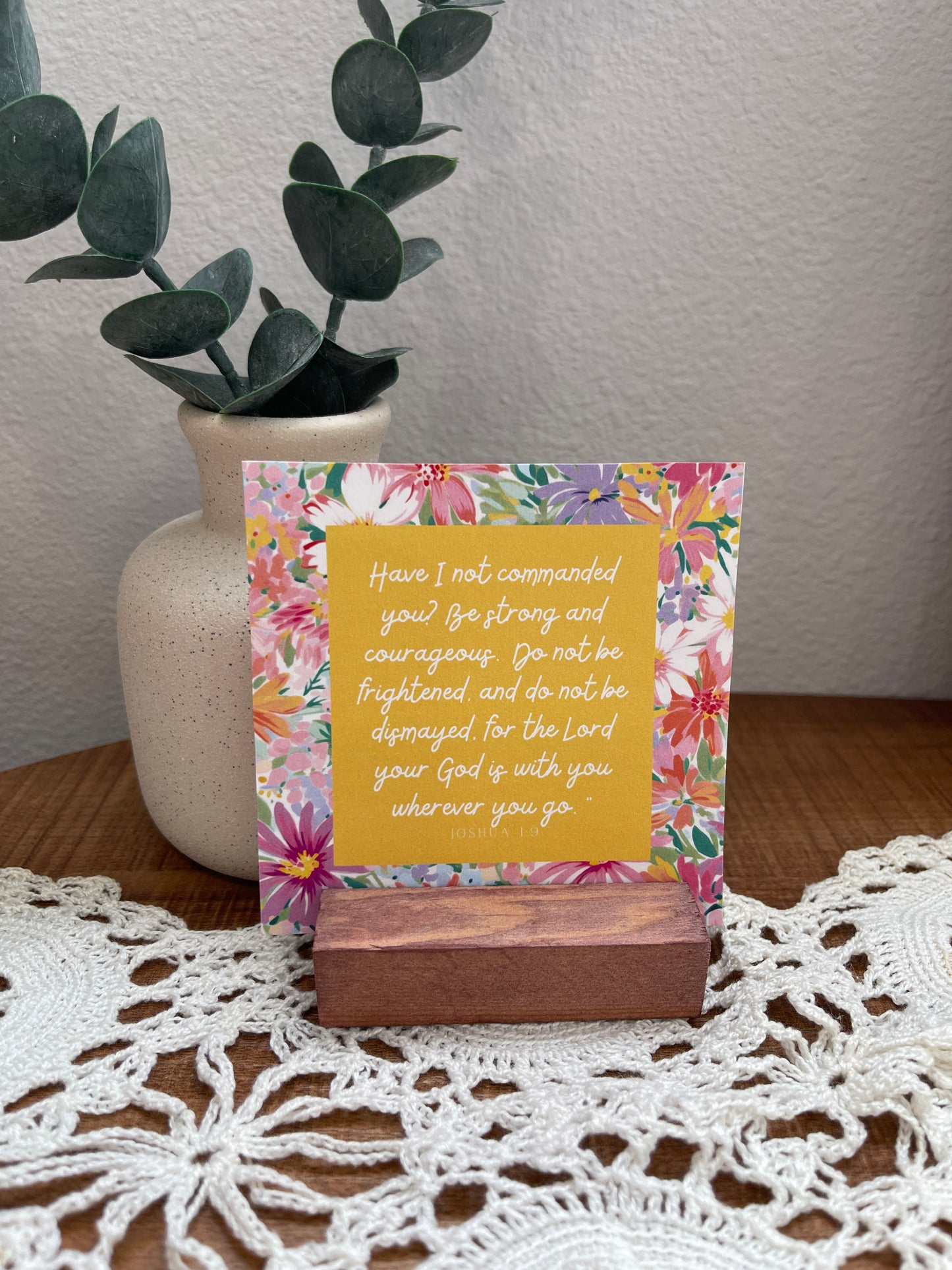 Eyes on You Lord Floral Scripture Cards