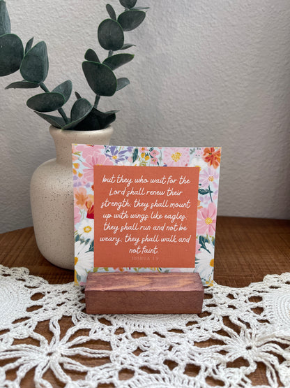 Eyes on You Lord Floral Scripture Cards
