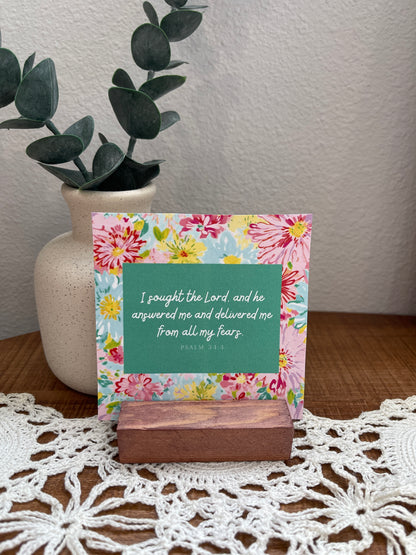 Eyes on You Lord Floral Scripture Cards
