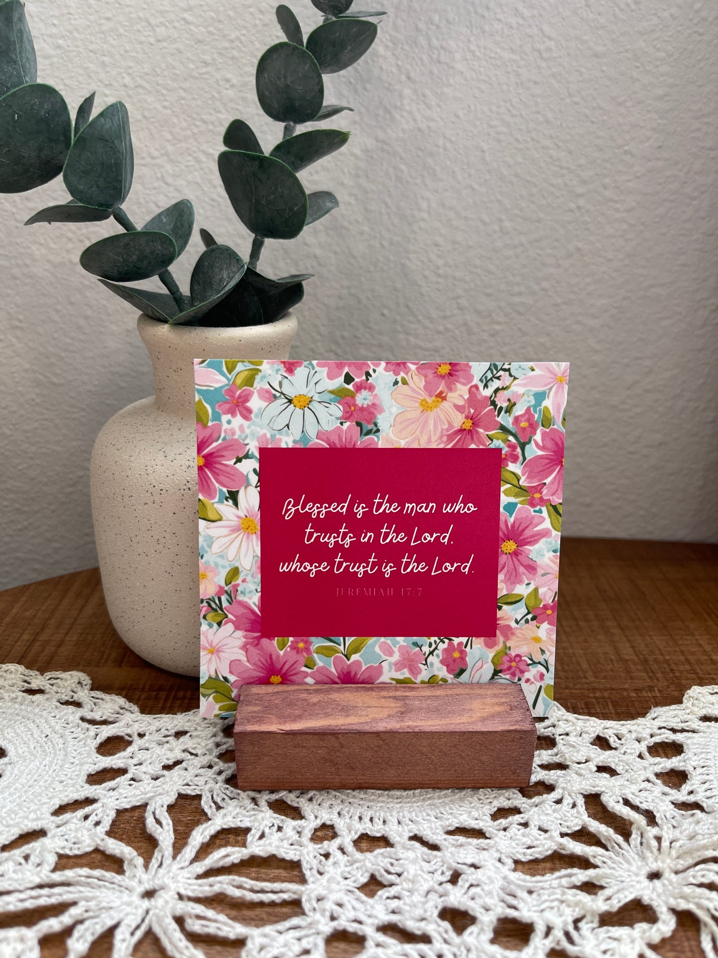 Eyes on You Lord Floral Scripture Cards