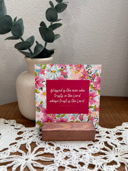 Eyes on You Lord Floral Scripture Cards