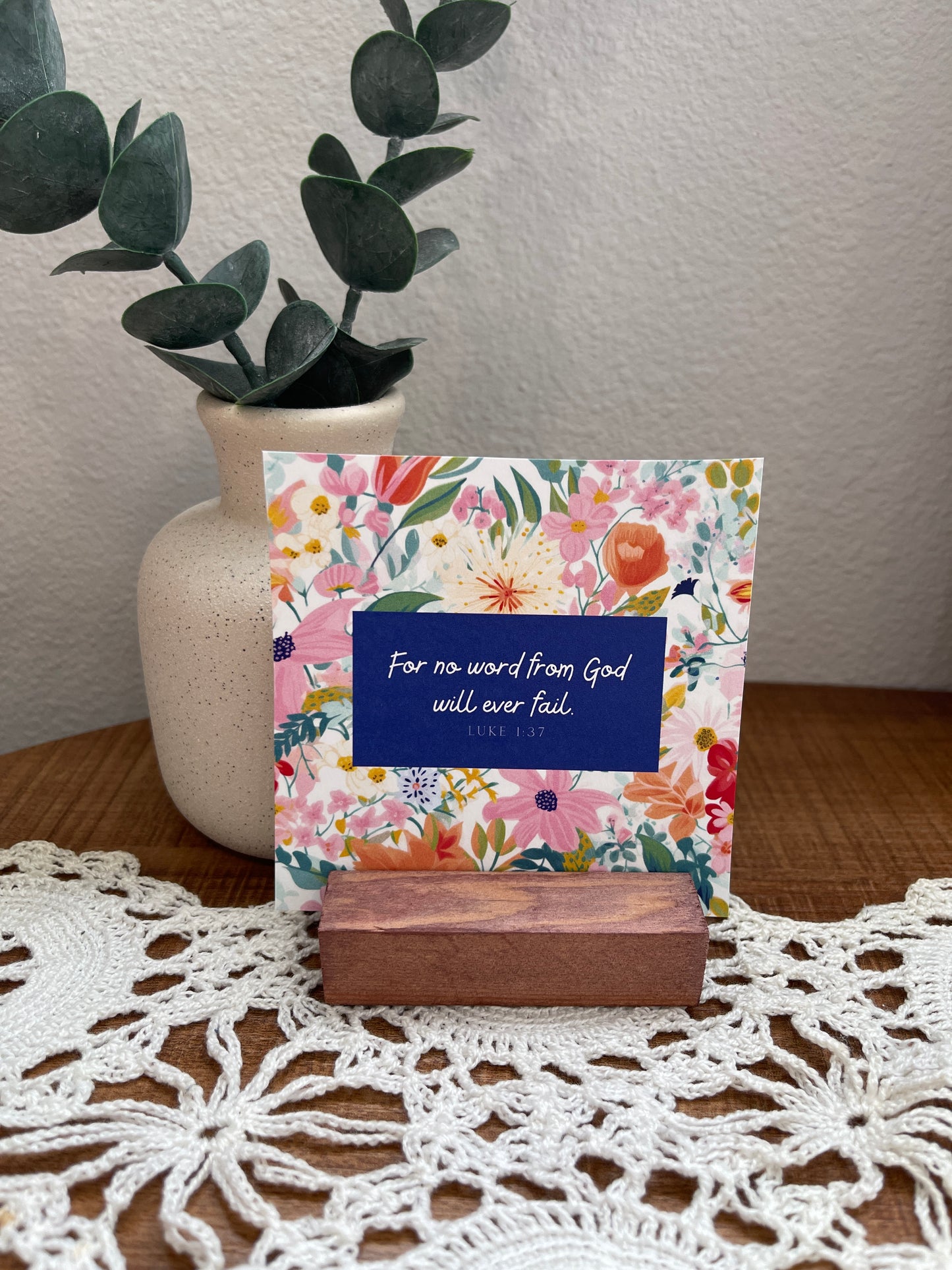 Eyes on You Lord Floral Scripture Cards