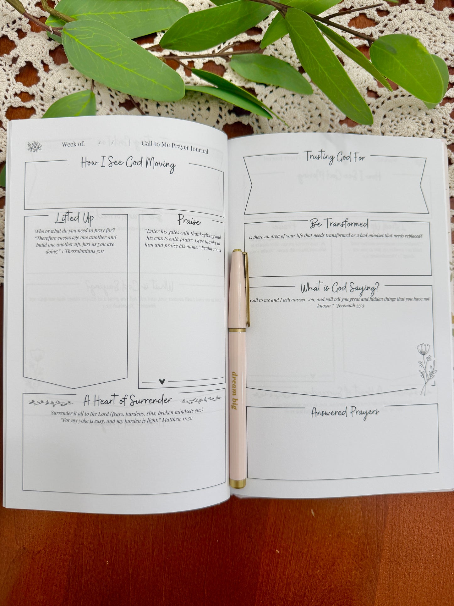 Time In His Presence Journal Set